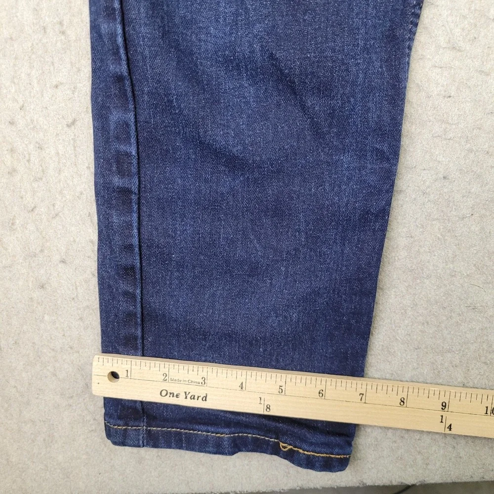 Levi Strauss Red Tab Mens 34x32 511 Slim-Fit Jeans Denim Dark Wash